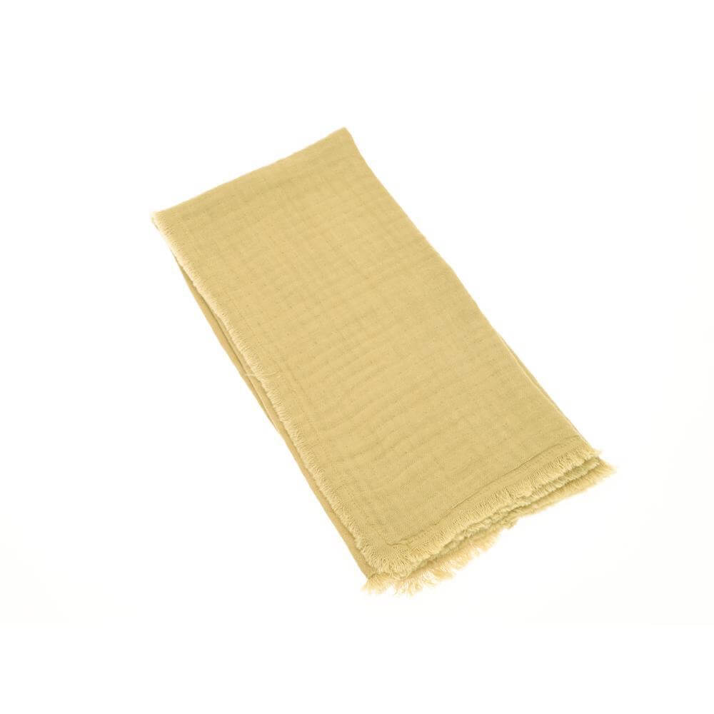 Walton & Co Set of 2 Saffron Soft Weave Napkins